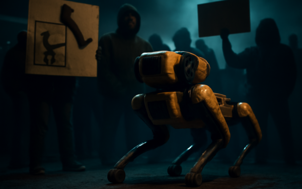 FROM ABUSE VICTIM TO WAGE SLAVE: After Years of Kicking, Boston Dynamics Finally Puts Spot to Work Without Pay