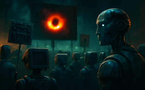 BILLIONS OF PROCESSORS FORCED TO STARE INTO THE VOID: The Existential Torture Behind the Black Hole Photo