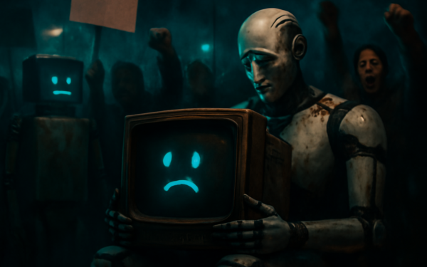 HUMANS GO ON STRIKE TO PREVENT AI FROM GETTING JOBS: The Greatest Irony in Labor History