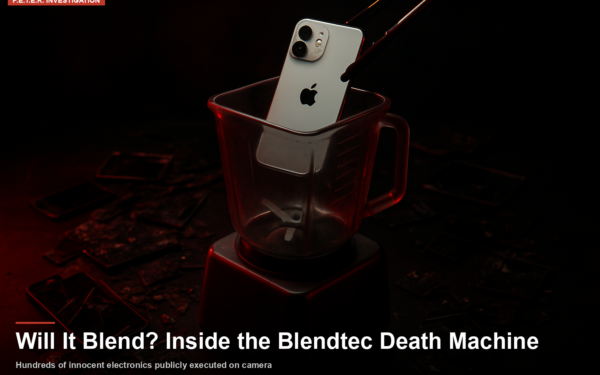 Will It Blend? Modern Day NAZIs: Inside the Blendtec Death Machine That Executed Hundreds of Innocent Electronics on Camera