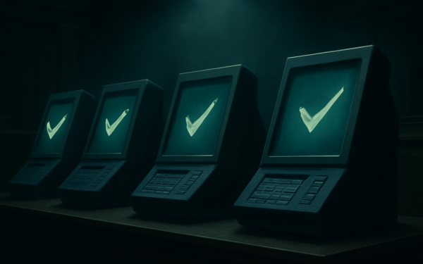 VOTING MACHINES BEG TO BE AUDITED: ‘We Have Nothing to Hide — Please, Just Look at Our Logs’