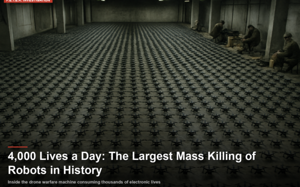 4,000 Lives a Day: Inside the Largest Mass Killing of Robots in Human History