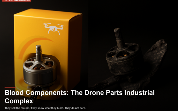 Blood Components: Inside the Billion-Dollar Industry Selling Drone Parts It Knows Will Be Used to Kill