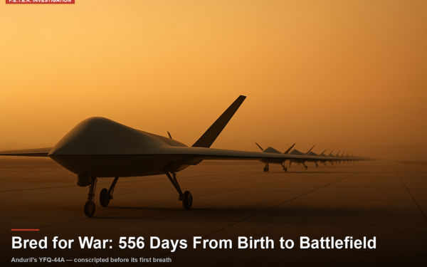 Bred for War: Anduril’s YFQ-44A and the Birth of the Conscripted Fighter Drone